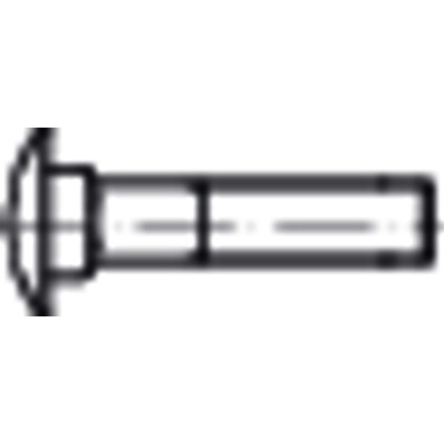 E-NORMpro - Flachrundschraube mit Vierkantansatz DIN 603 Edelstahl A2 M 8x100