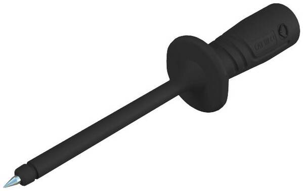 SKS Hirschmann PRUEF 2600 sw Sicherheits-Prüfspitze Steckanschluss 4 mm CAT III 1000 V Schwarz 1 St.