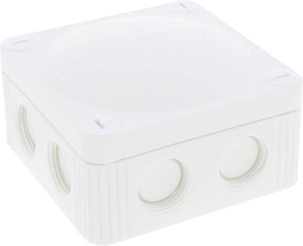 Wiska 10060611 Abzweigkasten (L x B x H) 85 x 85 x 51 mm Creme-Weiß IP66/IP67 1 St.