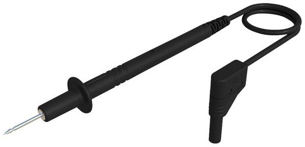 SKS Hirschmann PL 2700 S W sw Messleitung Prüfspitze 4 mm-Stecker 1.00 m Schwarz 1 St.