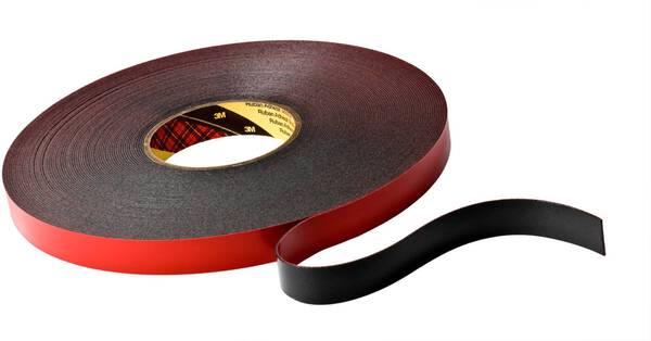 3M 5952F/1933 Klebeband Schwarz (L x B) 33 m x 19 mm 1 St.