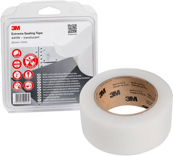 3M 4411N/IPS Dichtband Transluzent (L x B) 5.5 m x 50 mm 1 St.