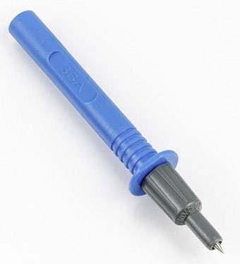HT Instruments 404-IECB Bananenstecker Bananenbuchse, Buchse 4 mm, Steckanschluss 4 mm CAT III 1000 V, CAT IV 600 V Blau