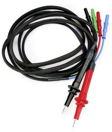 HT Instruments KIT Kelvin Bananenstecker Bananenbuchse, Buchse 4 mm, Steckanschluss 4 mm Grün 1 St.