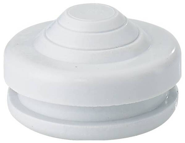 Hensel Ste 16 V Steckstutzen Plattenstärke (max.) 4 mm Lichtgrau 1 St.
