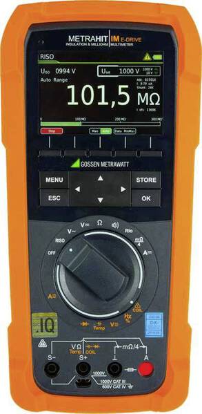 Gossen Metrawatt M274S Hand-Multimeter, Hochpräzisions-Messgerät kalibriert (DAkkS-akkreditiertes Labor) digital Datenlo