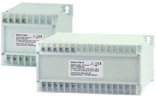 Camille Bauer CT 610 Stromwandlermodul Primärstrom 5 A Sekundärstrom 5 A Hutschienenmontage 1 St.