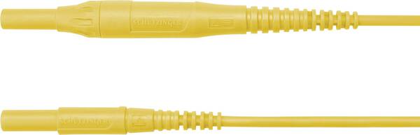 Schützinger MSFK B441 / 1 / 100 / GE Messleitung Stecker 4 mm Stecker 4 mm Gelb 1 St.