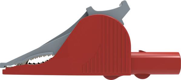 Schützinger SAK 6675 Ni / RT Sicherheits-Abgreifklemme Buchse 4 mm Rot