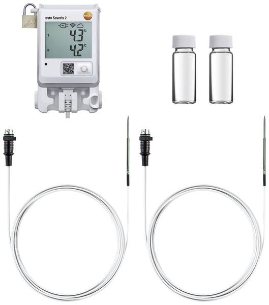 testo 0572 2103 Saveris 2- T2 Datenlogger-Fühler kalibriert (ISO) Messgröße Temperatur -30 bis +150 °C