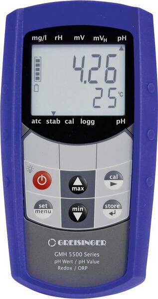 Greisinger GMH5530-G135 Kombi-Messgerät pH-Wert, Temperatur, Redox (ORP)
