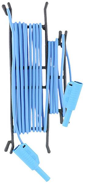 Metrel A 1526 Sicherheits-Messleitung Bananenstecker 4 mm Bananenstecker 4 mm 5 m Blau 1 St.