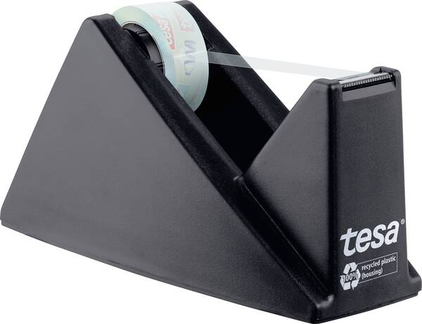tesa ECO & CRYSTAL 59045-00000-00 Tischabroller Schwarz 1 St.