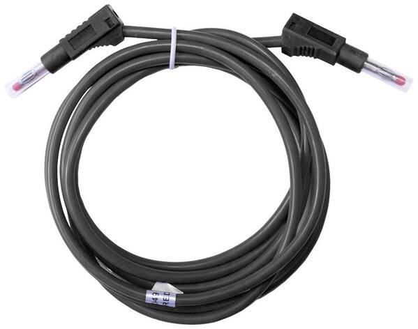 Mueller Electric BU-2323-10-79-0 Messleitung Bananenstecker 4 mm Bananenstecker 4 mm 2 m Schwarz 1 St.