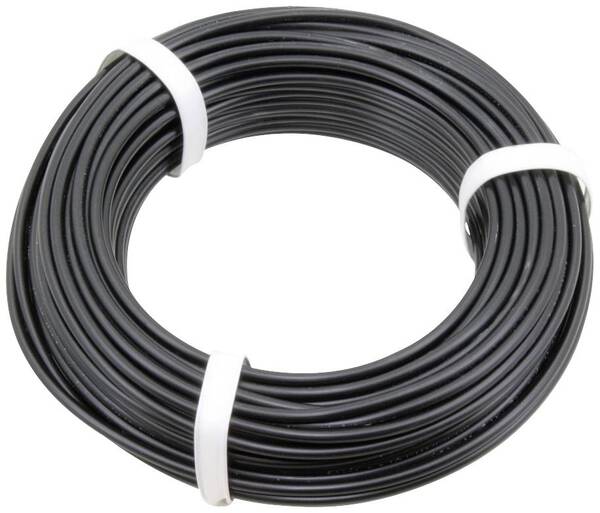 Donau Elektronik 2501 Messkabel 25 m Schwarz 1 St.