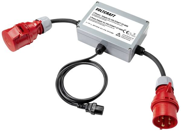 VOLTCRAFT VC GT 6001 32A Messadapter Messadapter 3-phasig CEE 32 A  1 St.