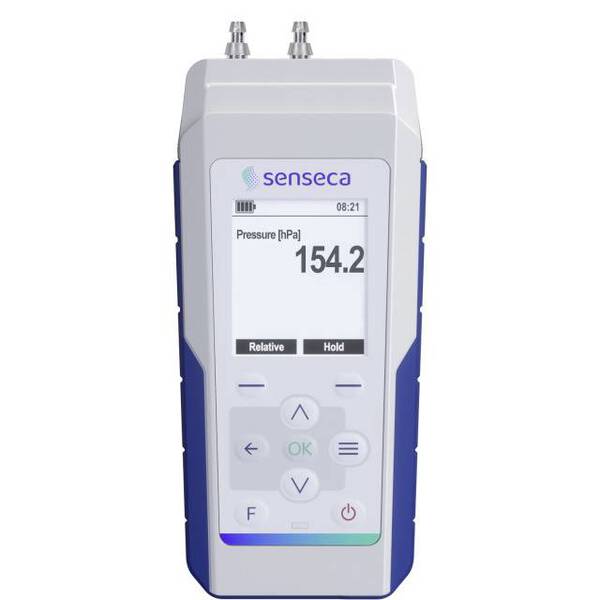 Senseca PRO 211-2 Differenz-Druckmessgerät Luftdruck, Nicht aggressive Gase, Korrosive Gase 20 hPa (max)