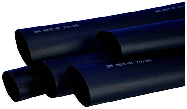 3M MDT-A12/3 Schrumpfschlauch mit Kleber Schwarz 12 mm 3 mm Schrumpfrate:4:1 1 m