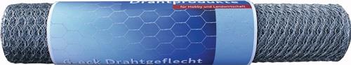 Nordwest Maschendrahtgeflecht L.10 m,H.0,5m 6-eck Geflecht,verz.Maschw.25mm