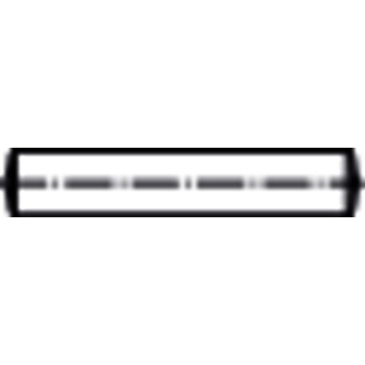 NOBRAND - Zylinderstift, ungehärtet DIN 7 Stahl blank ø12 x 80mm