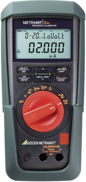 Gossen Metrawatt METRAHIT CAL Kalibrator kalibriert (DAkkS-akkreditiertes Labor) Spannung, Strom