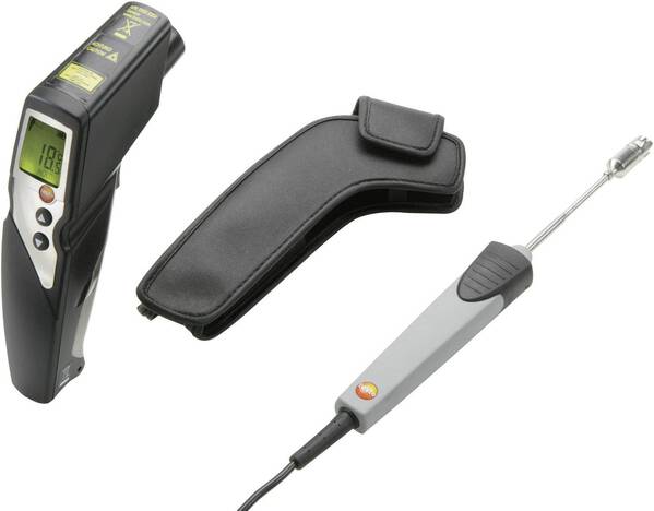 testo 830 T4 Set Infrarot-Thermometer Optik 30:1 -30 - +400 °C Kontaktmessung
