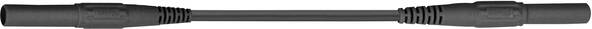 Stäubli XMS-419 Sicherheits-Messleitung Lamellenstecker 4 mm Lamellenstecker 4 mm 2.00 m Schwarz 1 St.