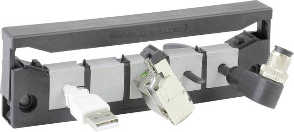 Icotek KEL-QUICK E5 Kabeleinführungsleiste Polyamid Schwarz 1 St.