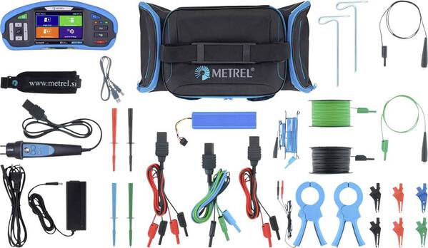 Metrel MI 3155 EU VDE-Prüfgeräte-Set kalibriert (ISO) VDE-Norm 0100