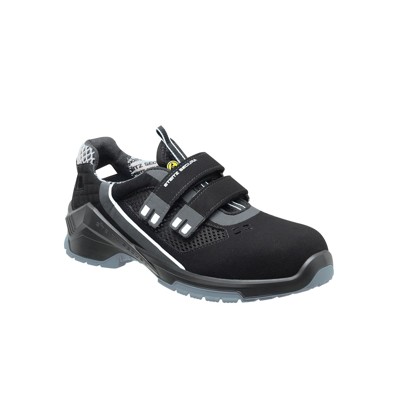 Steitz Secura - Sicherheitssandale VD PRO 1010 ESD, S1 SRC, schwarz/grau, XB, Größe 48/49
