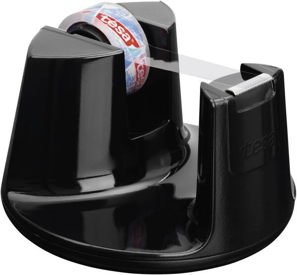tesa 53827-00000-02 Tischabroller tesa Easy Cut® Schwarz 1 St.