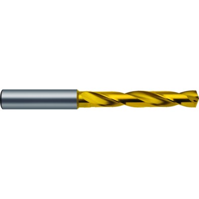 GÜHRING® - Ratiobohrer 1662 DIN 6537L RT 100 F VHM TiN IK RH 140° 4,4mm