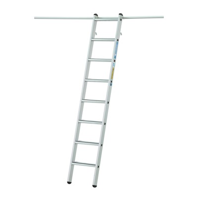 ZARGES - Regalleiter, 6 Stu., Einhängehaken, Einhängehöhe 1.780mm