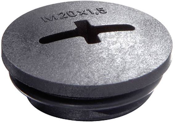 Wiska 10064643 EVSG-ORD M16 RAL 9005 Verschlussschraube M16 Polyamid Schwarz (RAL 9005) 1 St.