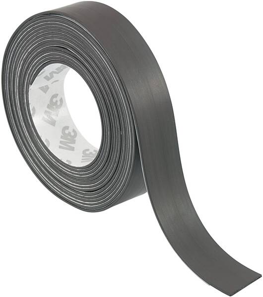 TRU COMPONENTS S513-1850 1563979 Magnetklebeband S513-1850 Schwarz (L x B) 1.8 m x 50 mm 1 St.