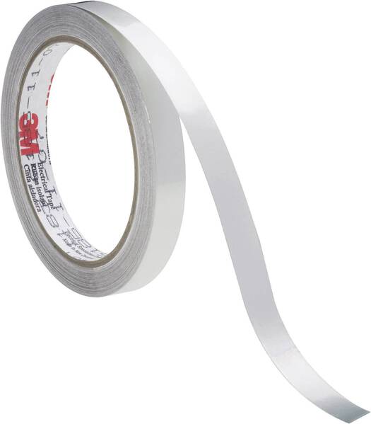 Scotch Scotch 1183 ET118312X16.5 Abschirmband Scotch® 1170 Silber (L x B) 16.5 m x 12 mm 1 St.
