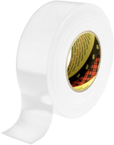3M 389W25 Gewebeklebeband 389 Weiß (L x B) 50 m x 25 mm 1 St.