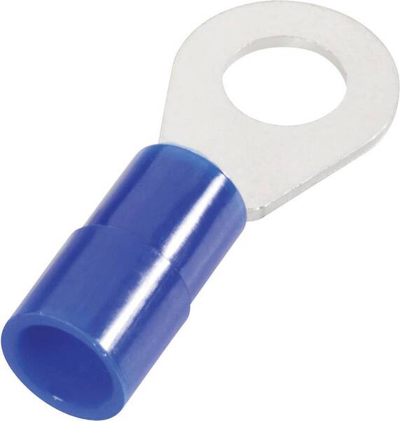 Cimco 180030 Ringkabelschuh Querschnitt (max.)=2.50 mm² Loch-Ø=3.2 mm Teilisoliert Blau 1 St.