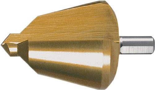 RUKO Blechschälbohrer Bohrber.40-61mm HSS TiN Gesamt-L.103mm Z.2 RUKO