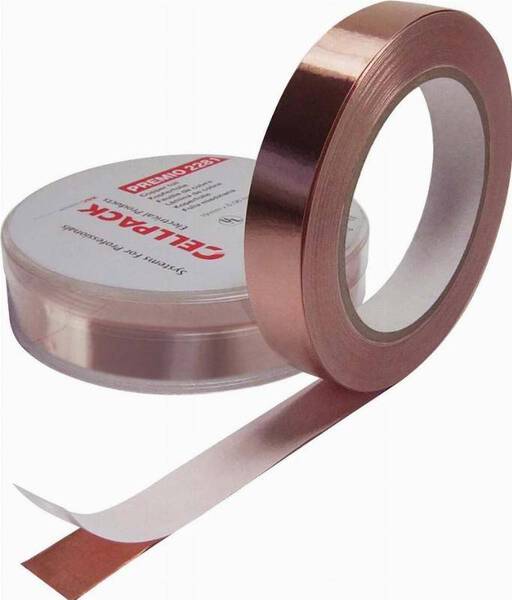 CellPack 223578 Kupferklebeband Premio 2281 Kupfer (L x B) 33 m x 9 mm 1 St.
