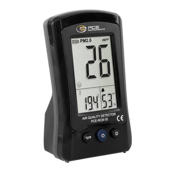 Feinstaub-Messgerät PCE Instruments PCE-RCM 05 Temperatur, Luftfeuchtigkeit