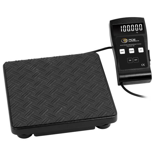 PCE Instruments PCE-ERS 100 Kältemittelwaage Wägebereich (max.) 100 kg batteriebetrieben Schwarz