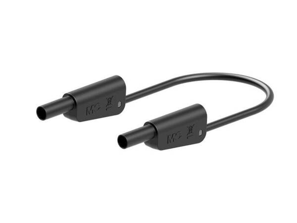 Stäubli SLK-4N-S10 Messleitung 100 cm Schwarz 1 St.