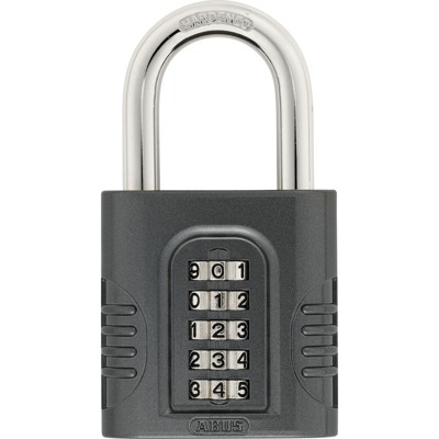 ABUS - AV-Zahlen-Vorhangschloss 158/65 B/DFNLI, Zinkdruckguss, schwarz