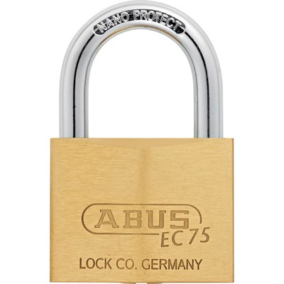 ABUS - AV-Vorhangschloss 75/60 Lock-Tag, Messing massiv