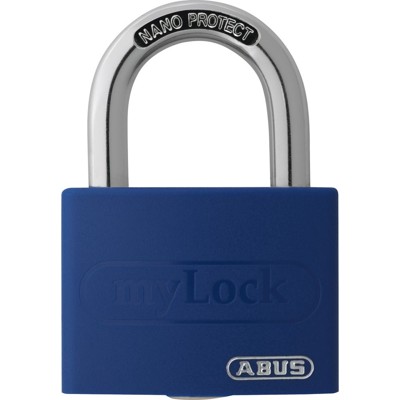 ABUS - AV-Vorhangschloss T65AL/40, Aluminium leicht massiv blau