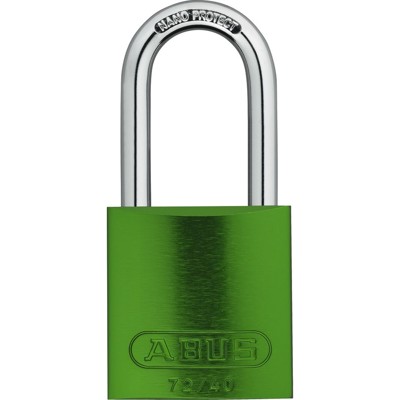 ABUS - AV-Vorhangschloss, Color 72/40HB40, TITALIUM™-Spezialaluminium grün