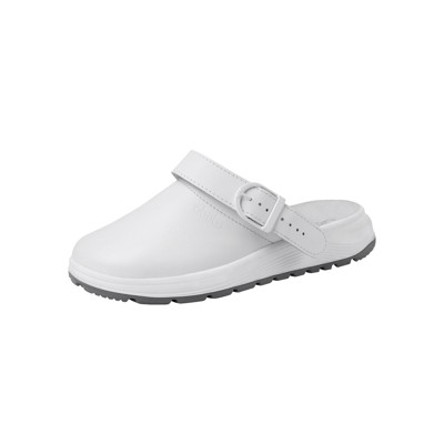 ABEBA® - Clog Active 02-0087021 OB SRC Unisex, weiß, Größe 44