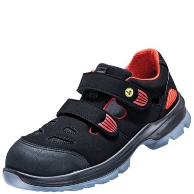 atlas® - Sicherheitssandale SL 36 red 2.0, S1 ESD, W12, Größe 44