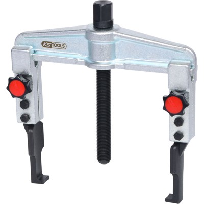KSTOOLS® - Schnellspann-Universal-Abzieher 2-armig mit extrem schlanken, verlängerten Haken, 25-130mm, 120mm, 2,5t